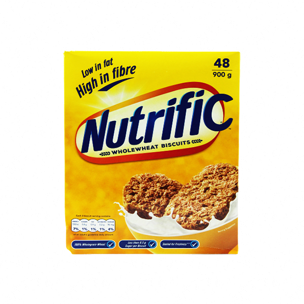 Nutrific Wholewheat Biscuits 900Gr