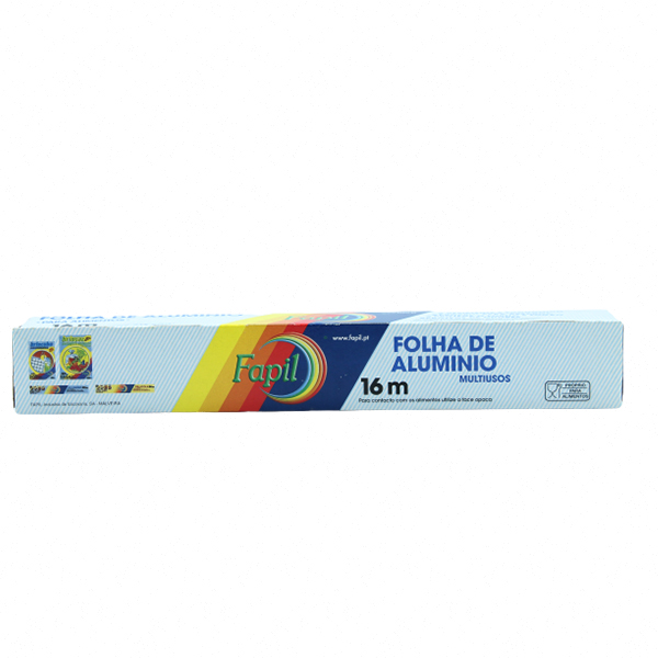 Fapil Papel De Aluminio Rolo 8 M