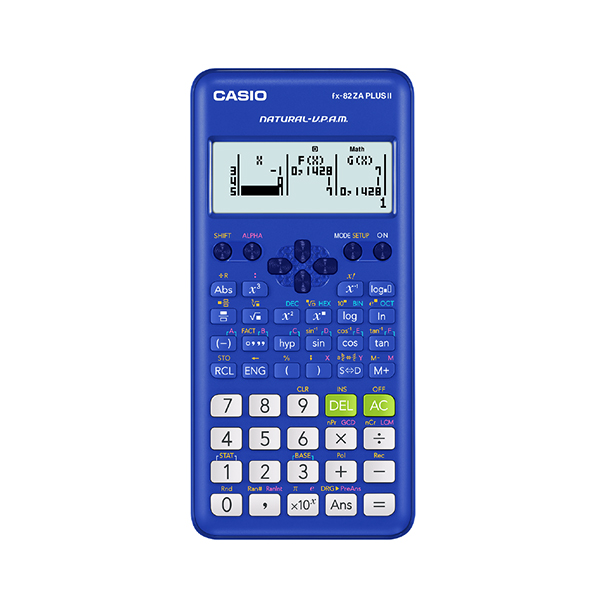 Casio Scientific Calculator Blue