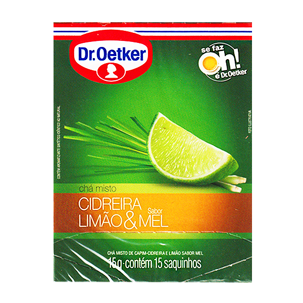 Dr.oetker Cha Cidreira Limao&Mel 30g