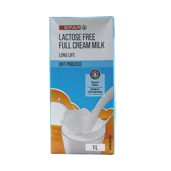 Spar Lactose Free Low Fat Milk Process 1L