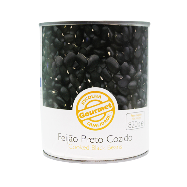 Gourmet Feijao Preto 820g