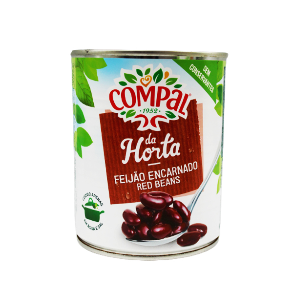 Compal Feijao Encarnado 845Gr