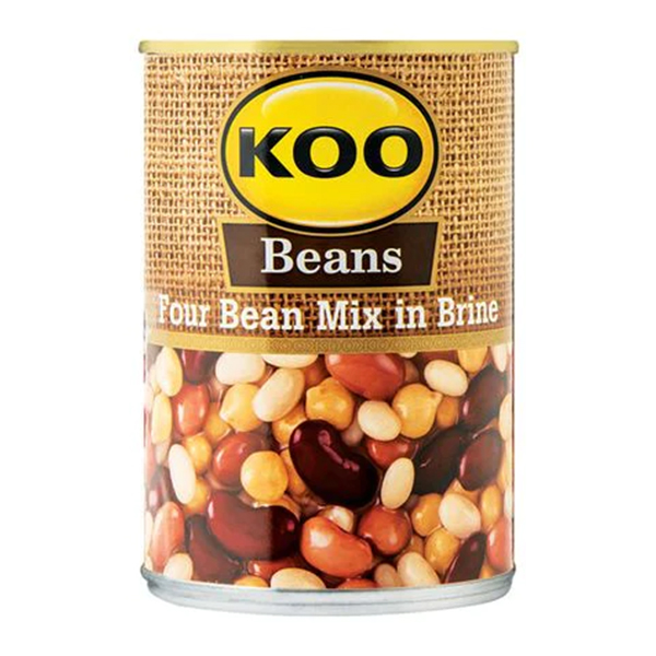 Koo Beans Four Bean Mix In Flav.brine 410g