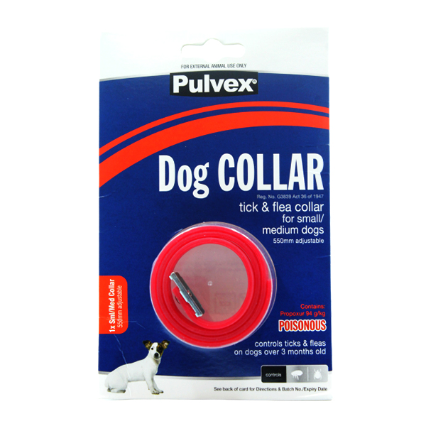 Pulvex Dog Collar Tick&Flea 550Mm