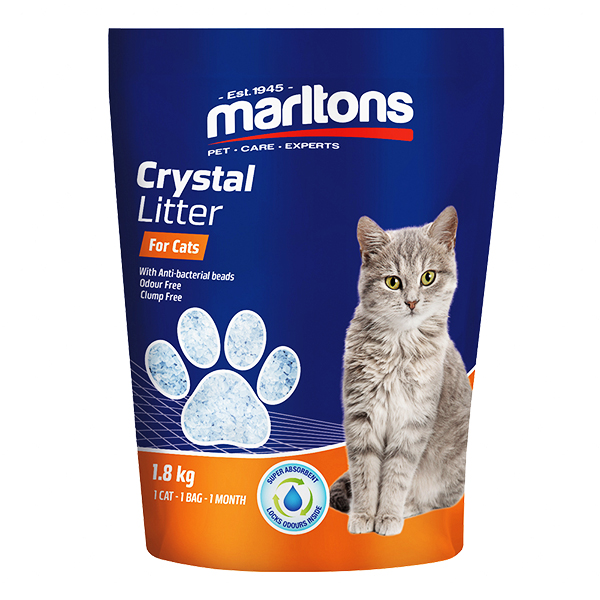 Marltons Areia De Gato Crystal 1.8kg