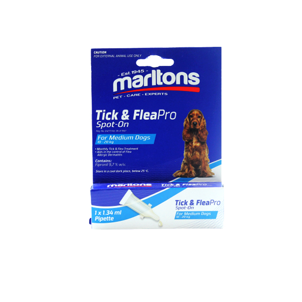 Marltons Tick & Flea Pro Medium Dogs