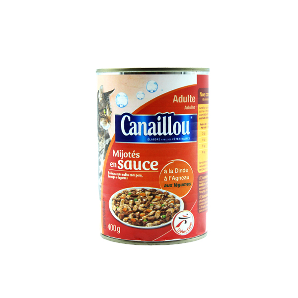 Canaillou Comida Degato Pedacos De Peru 400g