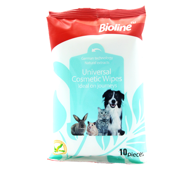 Bioline Universal Cosmetic Wipes 10S
