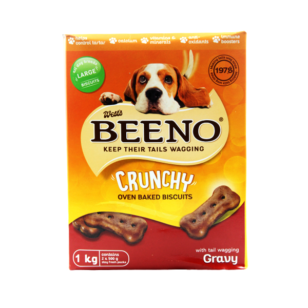 Beeno Crunchy Biscuits Large Gravy 1kg