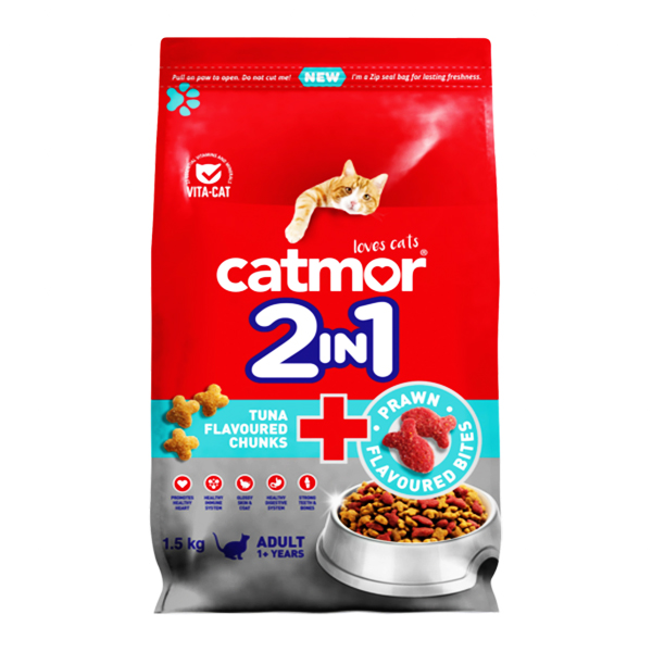Catmor Comida Gato Tuna Flav.chunks 1.5kg
