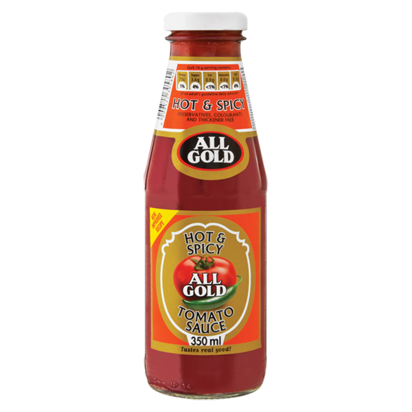 All Gold Hot/Spice Tomato Sauce 350ml