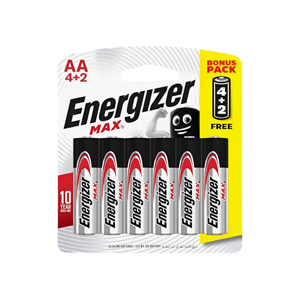 Energizer Pilhas Max Aa4+2
