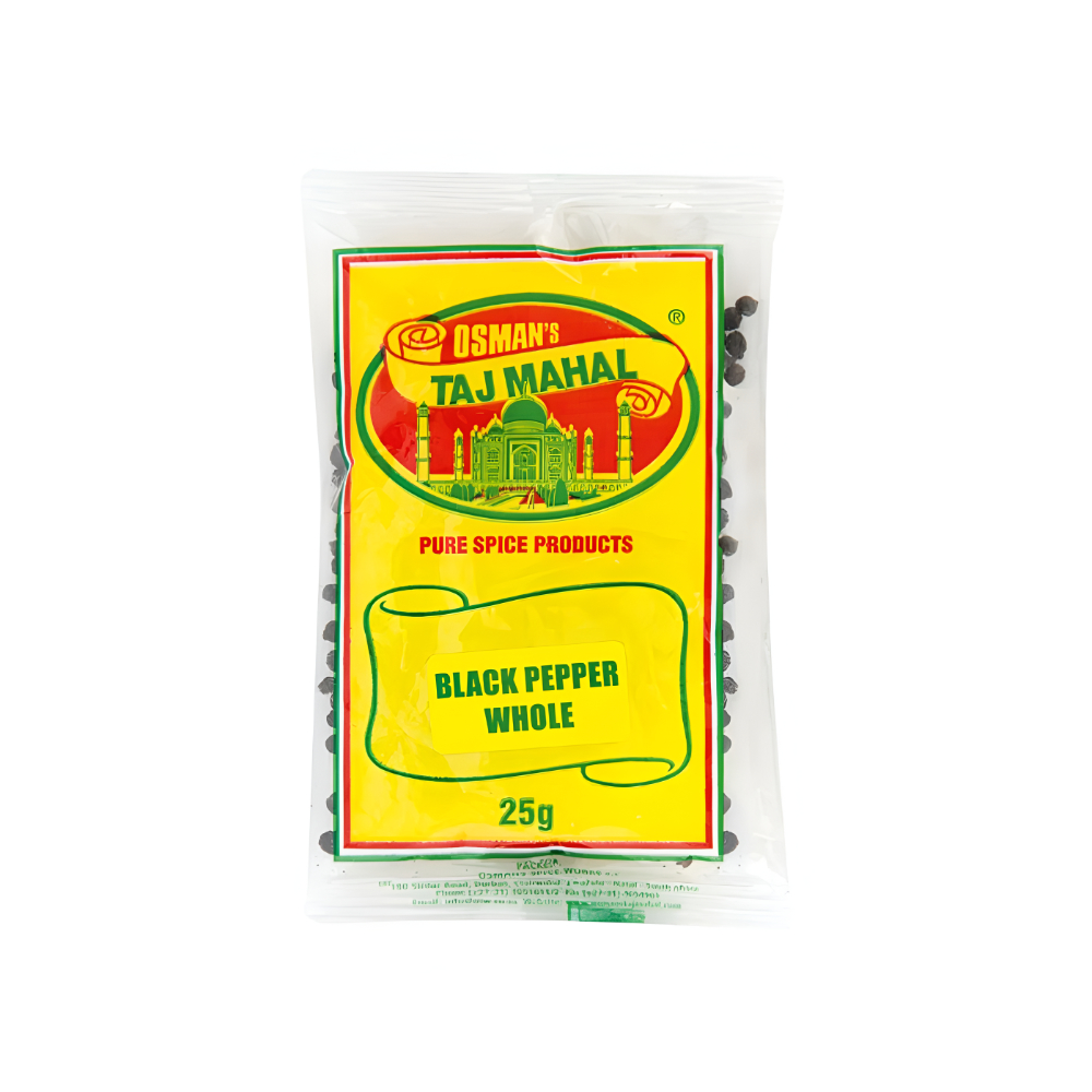 Osmans Taj Mahal Black Pepper 25g