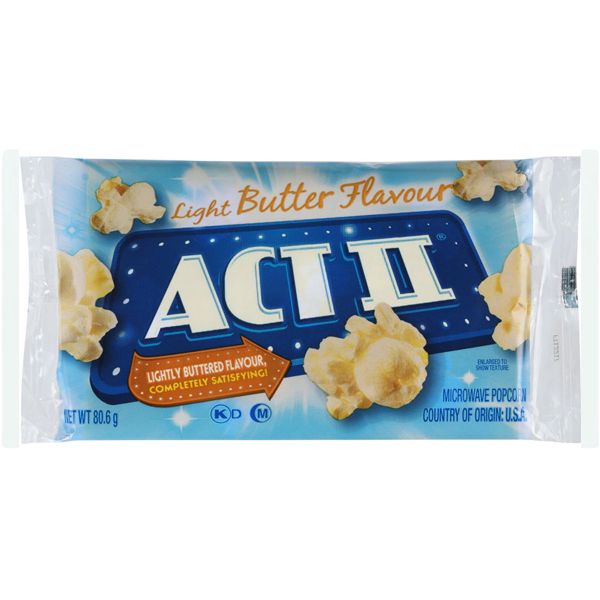Actii Pipoca Light Butter 80.6g