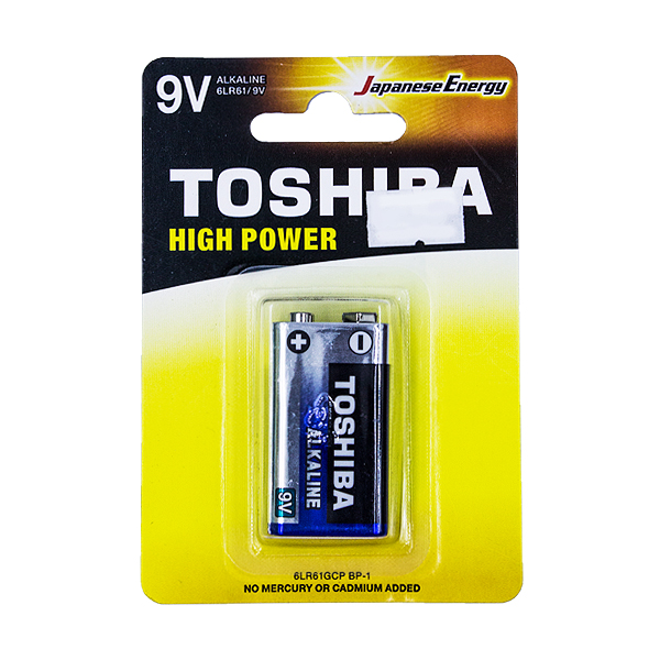 Toshiba Pilha Alkalina 9V