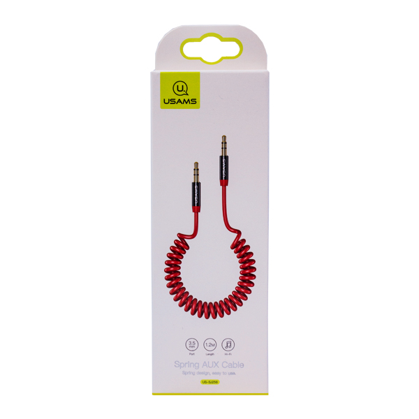 Usams Spring Aux Cable Us-Sj256 1.2M