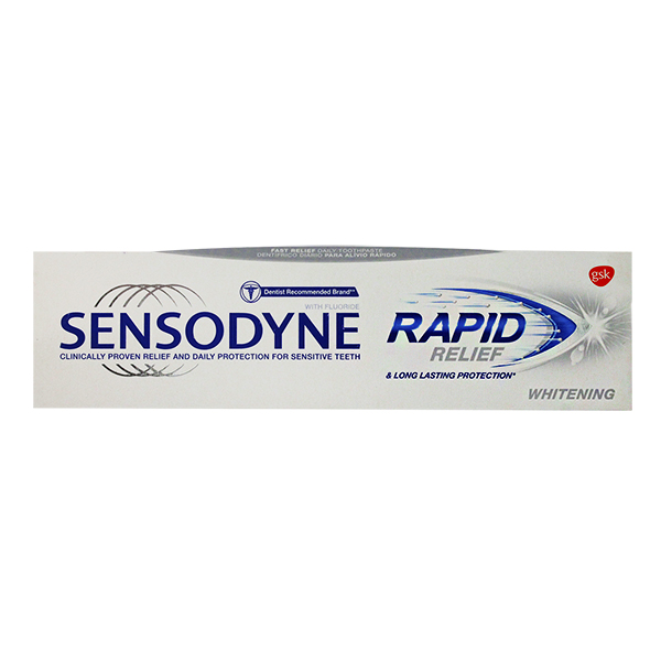 Sensodyne Rapid Relief White 75ml