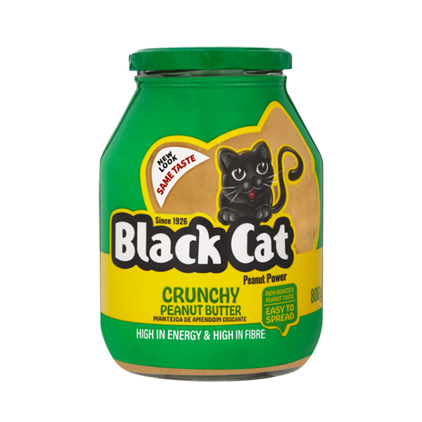 Black Cat Crunchy Peanut Butter 800g