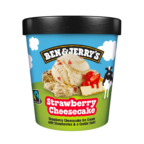 Ben & Jerry Strawberry Cheesecake 465ml
