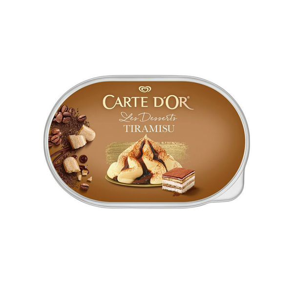 Carte Dor Gelado Desserts Tiramisu 825ml