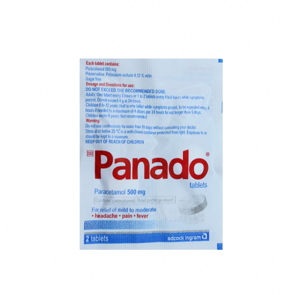 Panado Comprimidos 1*2S