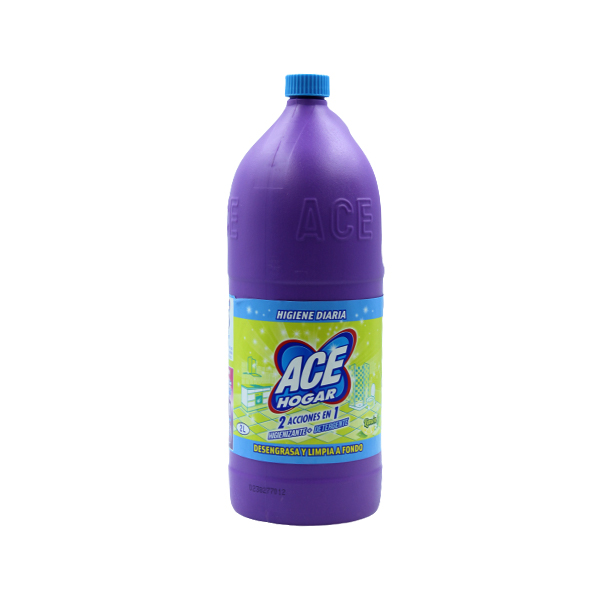 Ace Lixivia C/Detergente Limao 2L