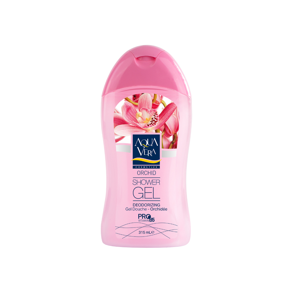 Aqua Vera Shower Gel Pink Orchid 315ml