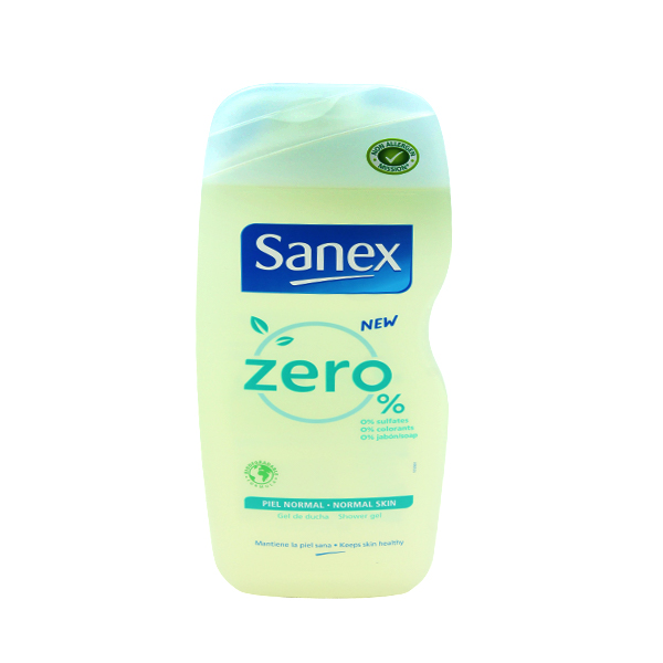 Sanex Gel De Banho Zero% Pele Normal 600ml