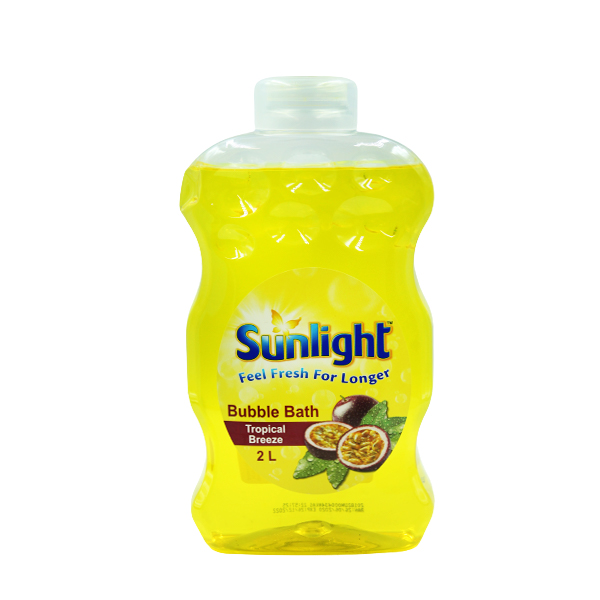 Sunlight Bubble Bath Tropical Breeze 2L