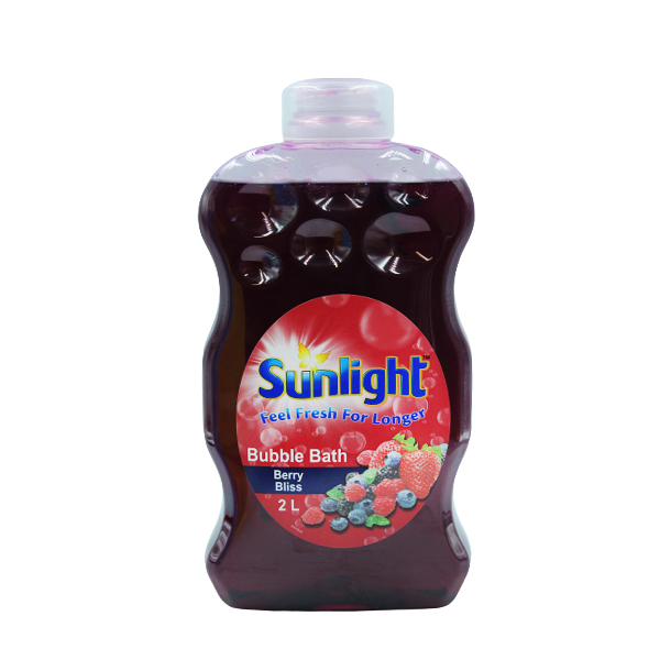 Sunlight Bubble Bath Berry Bliss 2L