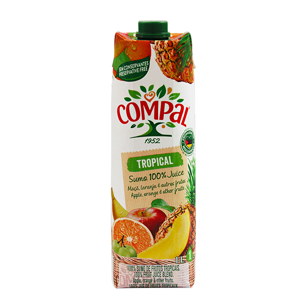 Sumo Compal 1L 100%/Nectar/Vital Mix-Tropical