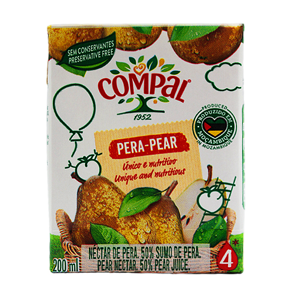 Compal Sumo Classico Pera Rocha 200ml