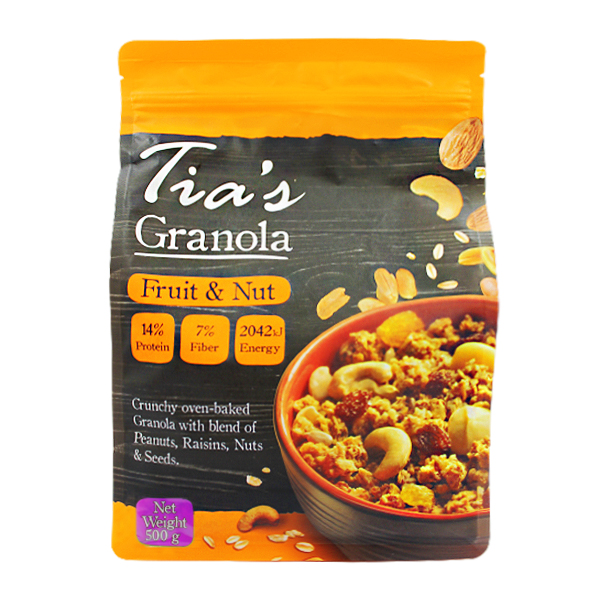 Tias Granola Fruit &Nut 500g