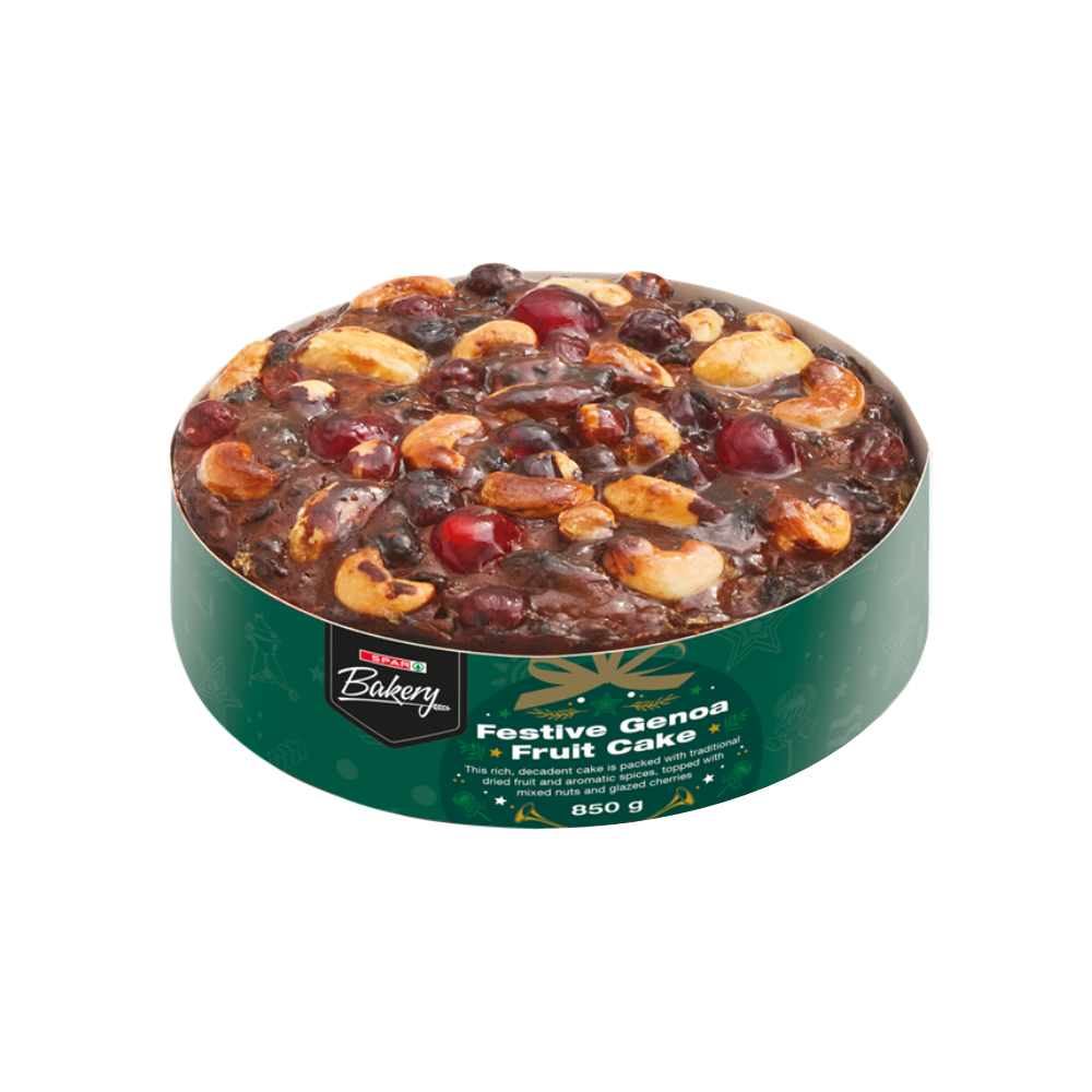 Spar Bakery Christmas Cake Genoa 850g