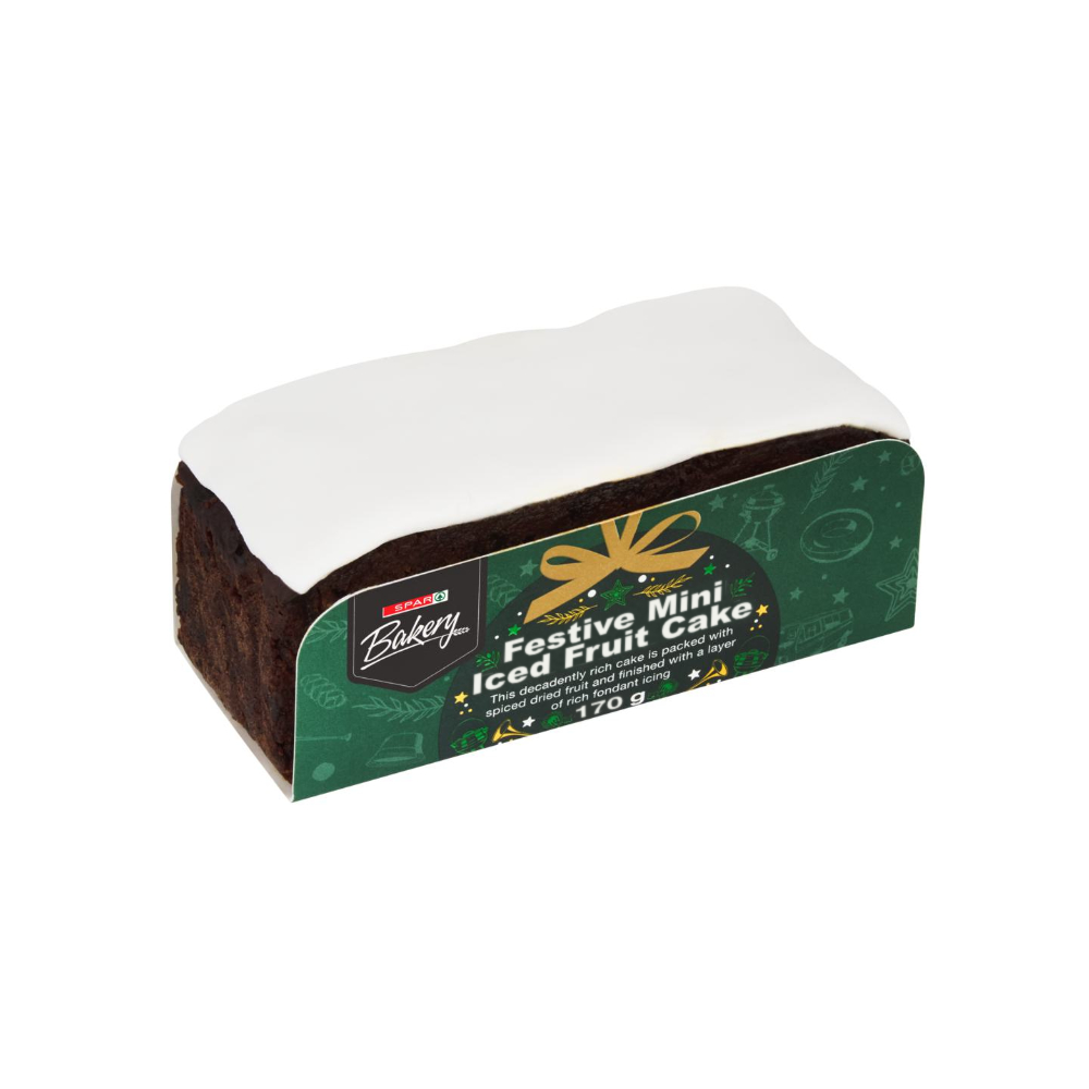 Spar Bakery Christmas Fruit Cake Mini 150g