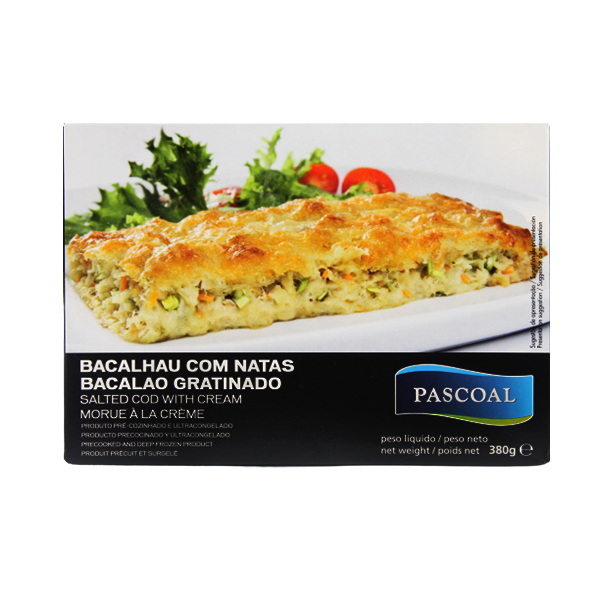Pascoal Bacalhau Com Natas 380g