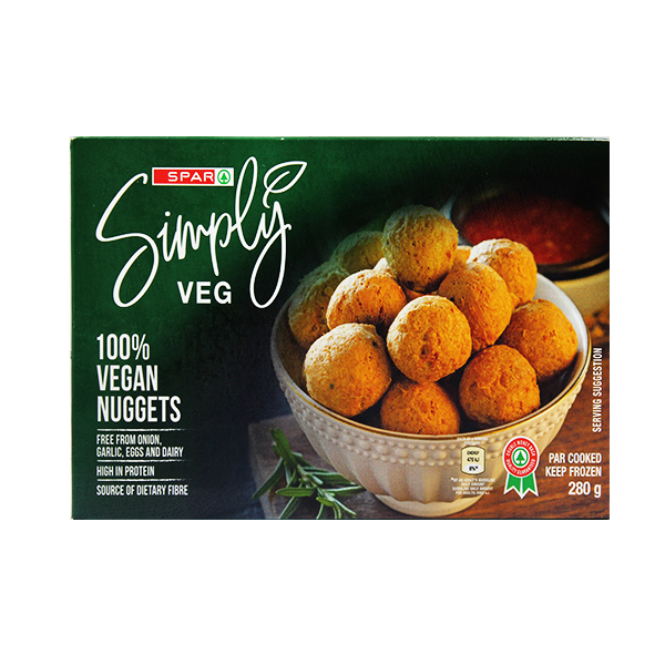 Spar Veg 100% Vegan Nuggets 280g