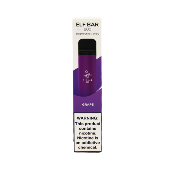Elf Bar 800 Disposable Pod Grape