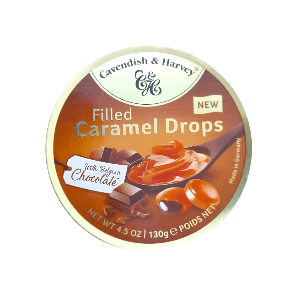 Cavendish E Harvey Filled Caramel Drops 130g