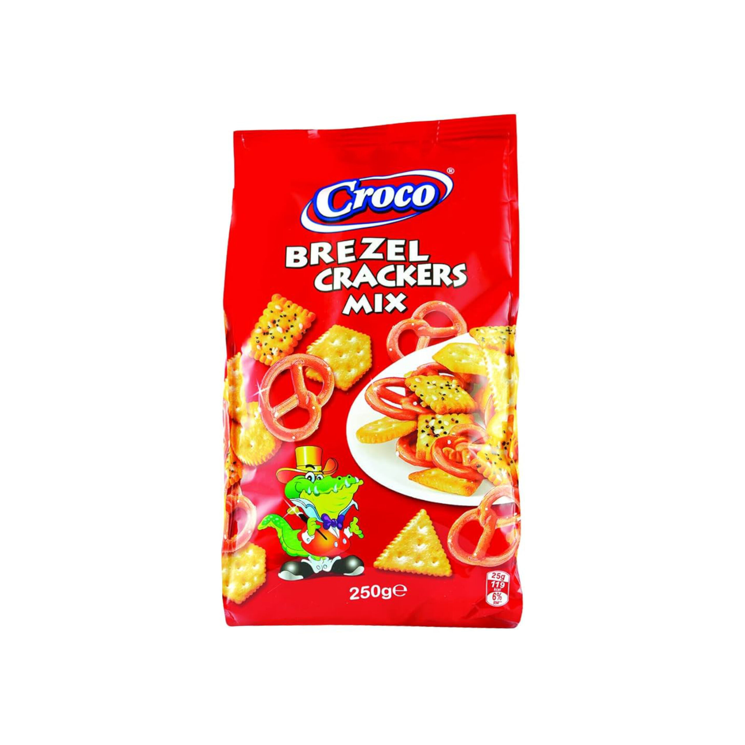 Croco Brezel Crackers Mix 250g