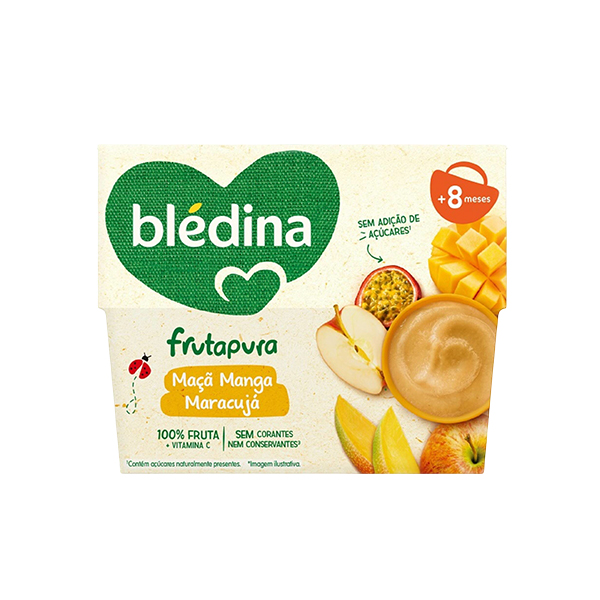 Bledina Maca/Manga & Maracuja 4X95g