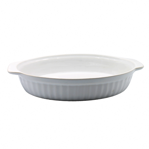 Kasa Assadeira Oval Branca L0037