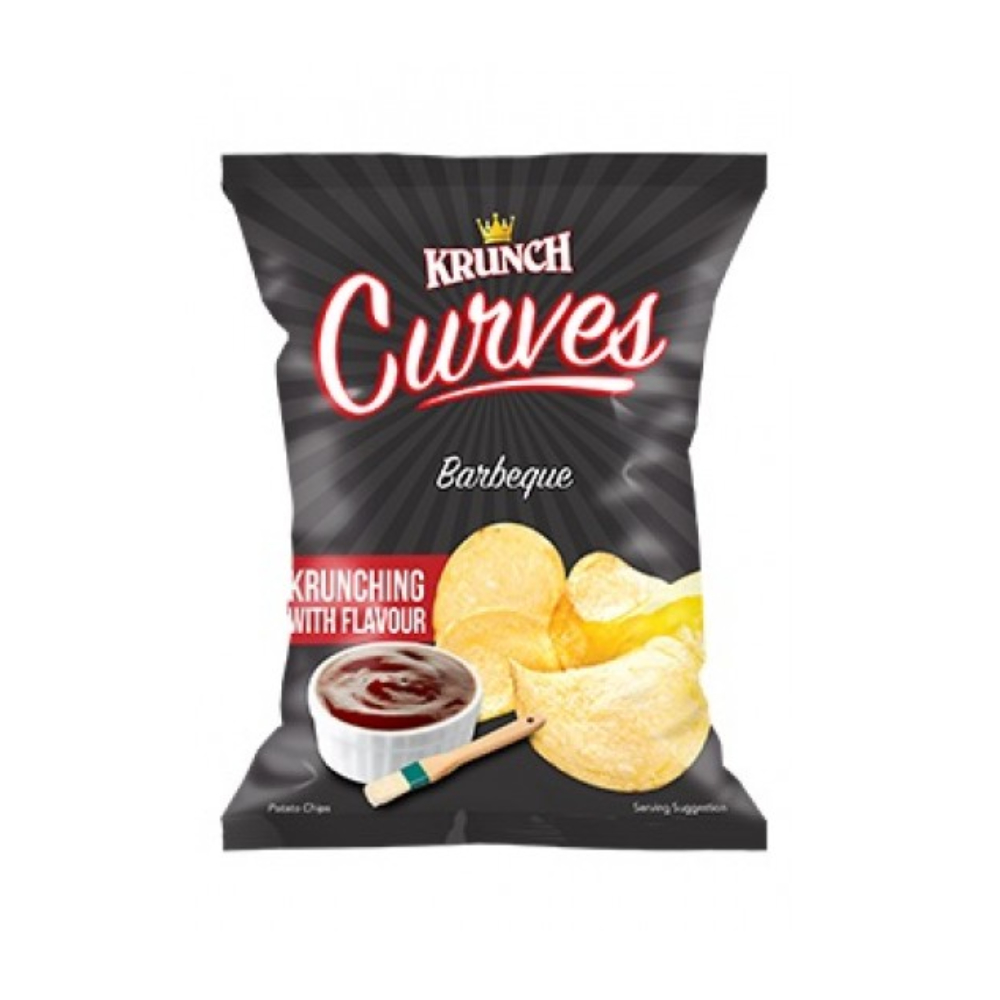 Krunch Curves Barbeque Potatoes 30g