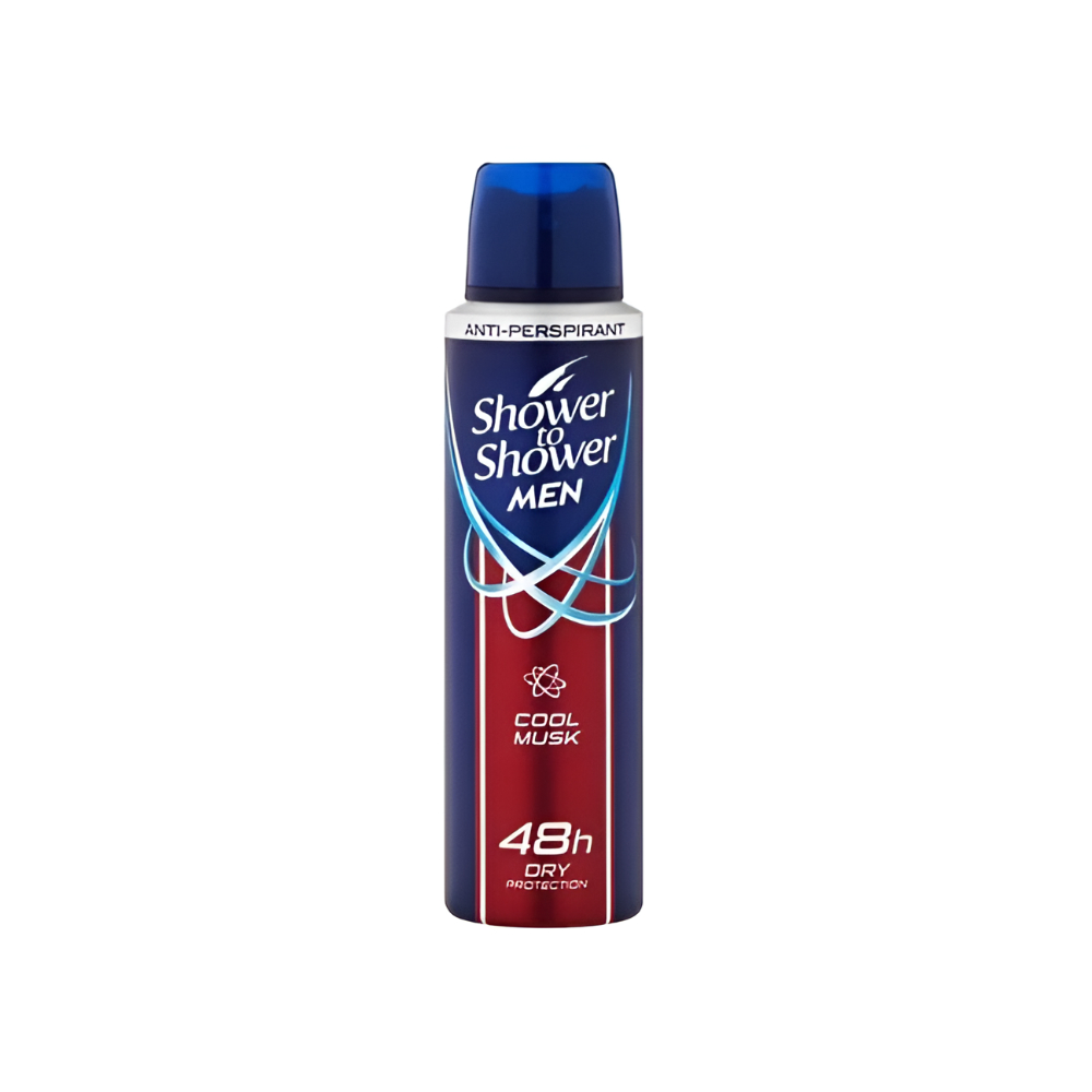 Shower To Shower Men Cool Musk 150ml