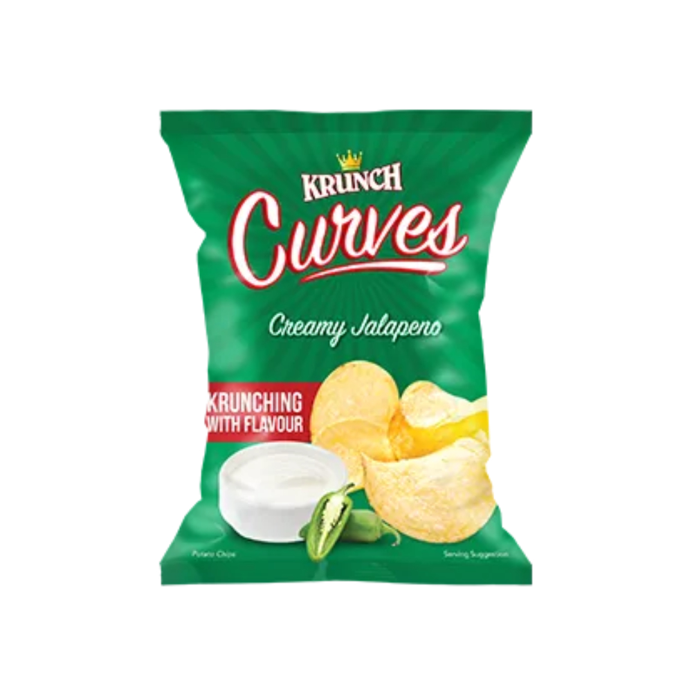 Krunch Curves Creamy Jalapeno Potatoes 30g