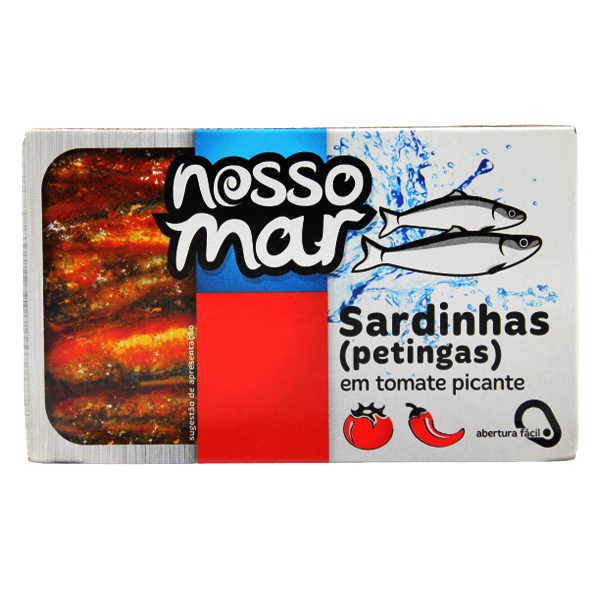 Nosso Mar Sardinhas Em Tomate Picante 88g