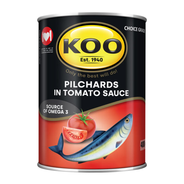 Koo Pilchards Sardinha In Tomate Sauce 400g