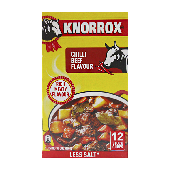 Knorrox Chilli Beef Flavour 12St