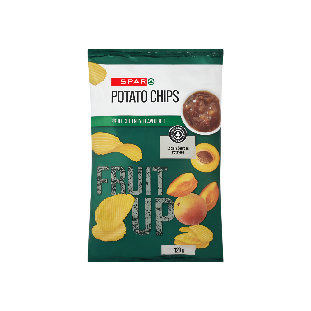 Spar Chips Fruit Chutney 120g